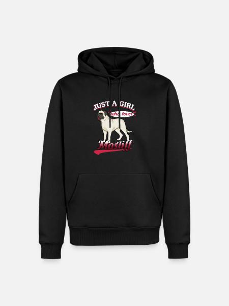 Mastiff - Men’s Premium Organic Hoodie - black