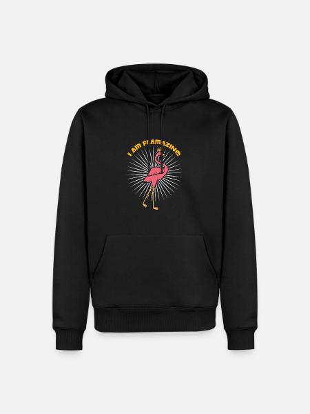 At Flamazing - Men’s Premium Organic Hoodie - black