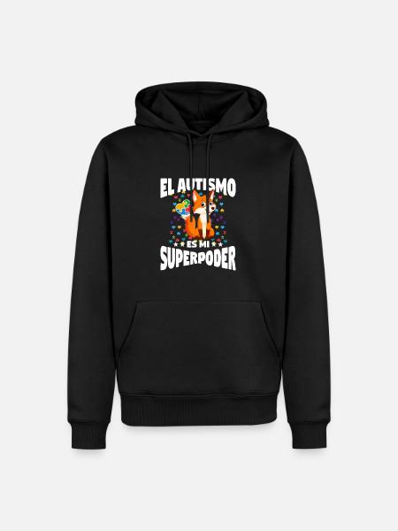 Autism Autism Gift - Men’s Premium Organic Hoodie - black