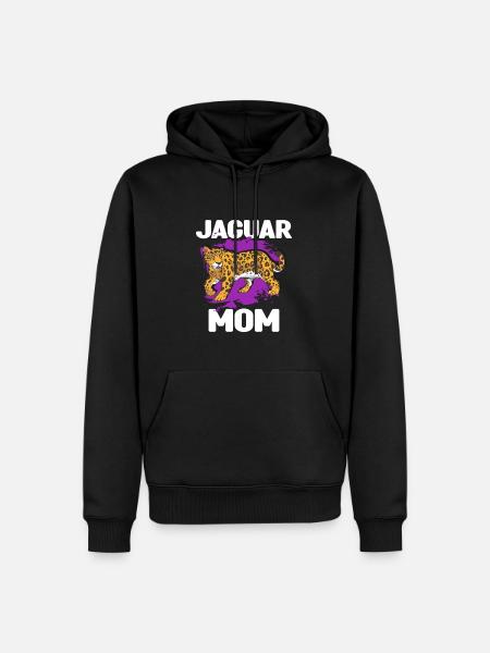 Jaguar Mama - Men’s Premium Organic Hoodie - black