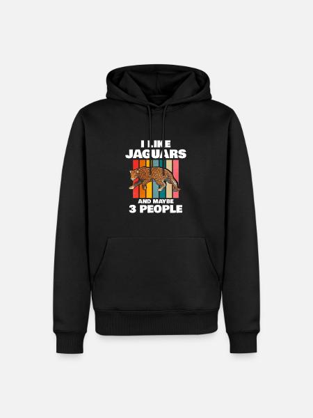 Jaguar - Men’s Premium Organic Hoodie - black