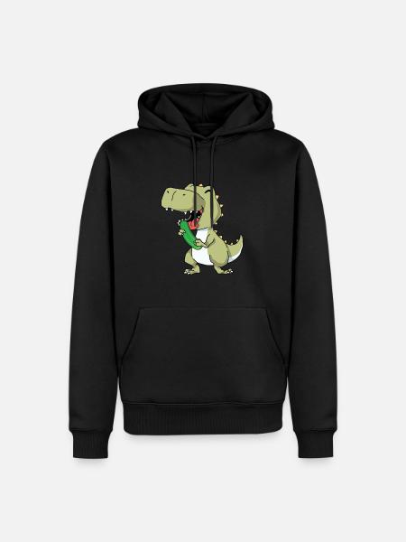 Courgette - Men’s Premium Organic Hoodie - black