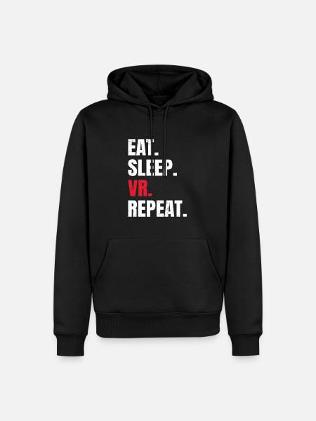 Virtual Reality VR Gift - Men’s Premium Organic Hoodie - black