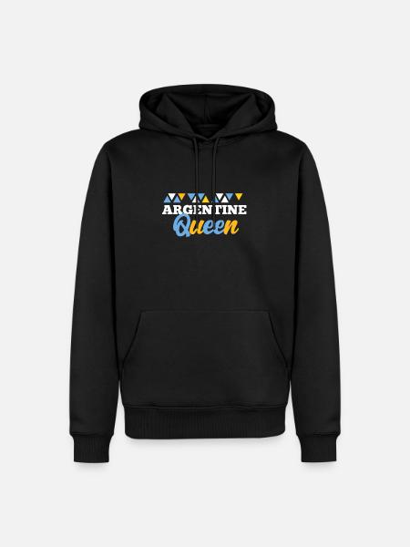 Argentina - Men’s Premium Organic Hoodie - black
