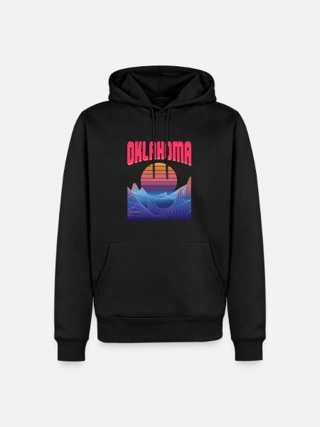 Oklahoma - Men’s Premium Organic Hoodie - black