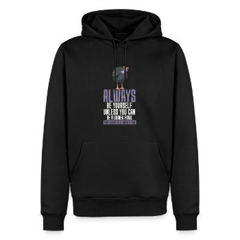 Perlhühner Perlhuhn Guinea Fowl - Männer Premium Bio Hoodie - Schwarz - Vorne - Nico (187cm)