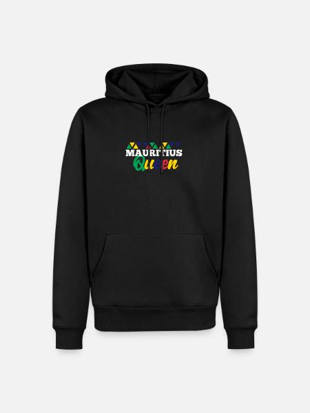 Mauritius - Men’s Premium Organic Hoodie - black