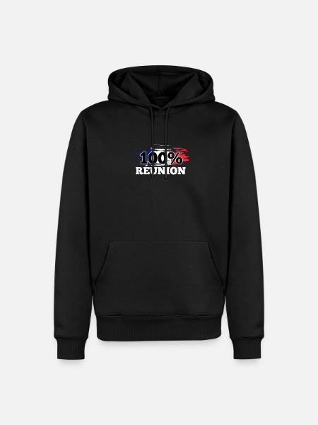 Reunion - Men’s Premium Organic Hoodie - black