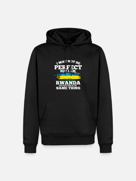 Rwanda - Men’s Premium Organic Hoodie - black