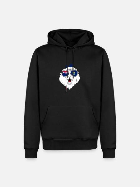 Saint Helena - Men’s Premium Organic Hoodie - black