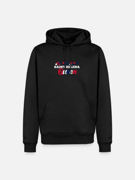 Saint Helena - Men’s Premium Organic Hoodie - black