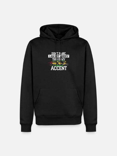 São Tomé - Men’s Premium Organic Hoodie - black