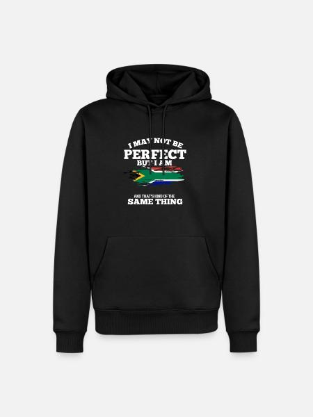 South Africa - Men’s Premium Organic Hoodie - black