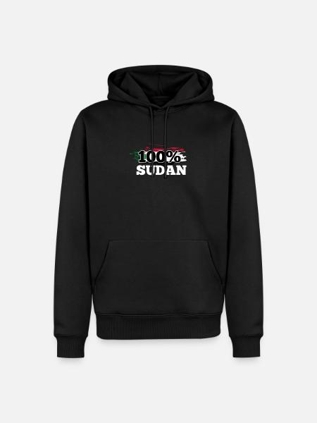 Sudan - Men’s Premium Organic Hoodie - black