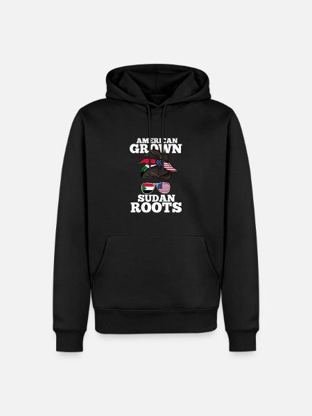 Sudan - Men’s Premium Organic Hoodie - black