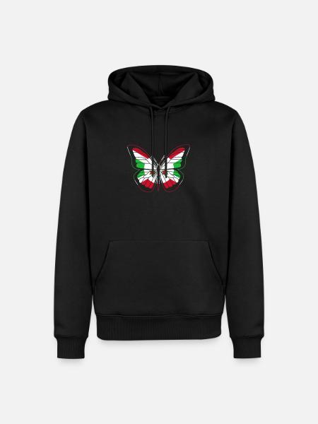Burundi - Men’s Premium Organic Hoodie - black