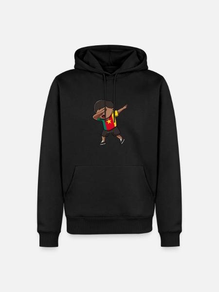 Cameroon - Men’s Premium Organic Hoodie - black