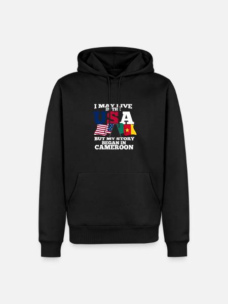 Cameroon - Men’s Premium Organic Hoodie - black