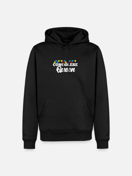Dschibuti - Männer Premium Bio Hoodie - Schwarz