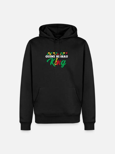 Guinea Bissau - Men’s Premium Organic Hoodie - black