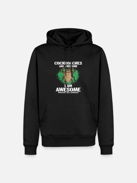 Cafard - Sweat à capuche Premium bio Homme - noir