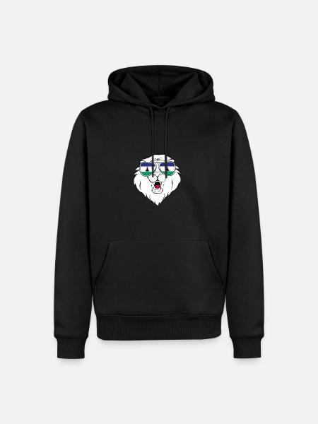 Liberia - Men’s Premium Organic Hoodie - black