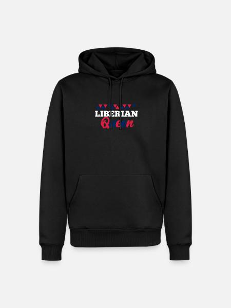Libya - Männer Premium Bio Hoodie - Schwarz