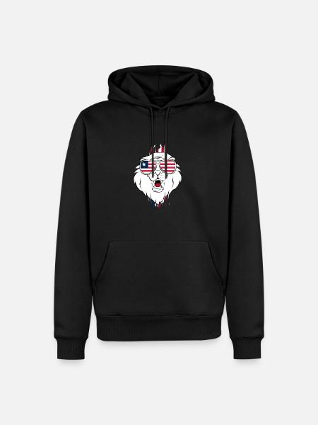Libya - Men’s Premium Organic Hoodie - black