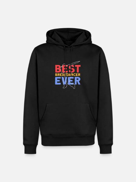 Breakdancing - Men’s Premium Organic Hoodie - black