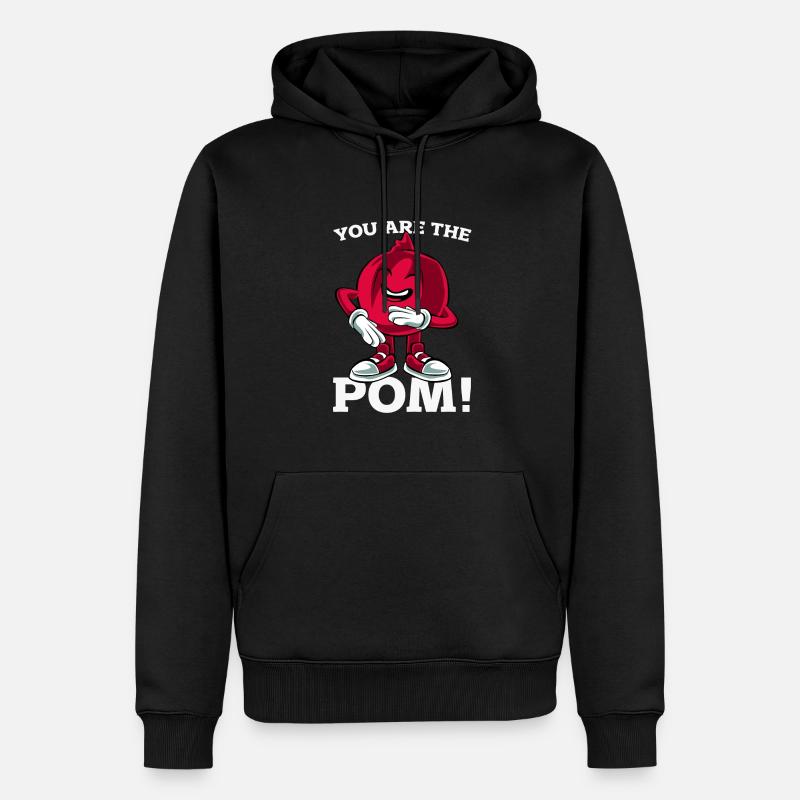 grenade - Sweat à capuche Premium bio Homme - noir
