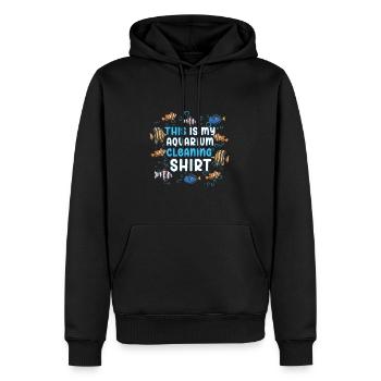 Aquarium Fisch Geschenk - Männer Premium Bio Hoodie - Schwarz - Vorne - Nico (187cm)