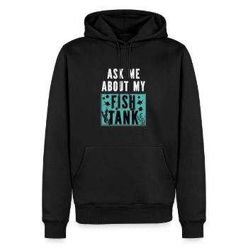 Aquarium Fisch Geschenk - Männer Premium Bio Hoodie - Schwarz - Vorne - Nico (187cm)