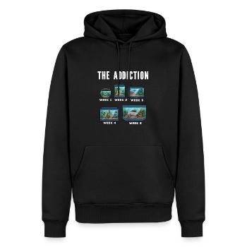 Aquarium Fisch Geschenk - Männer Premium Bio Hoodie - Schwarz - Vorne - Nico (187cm)