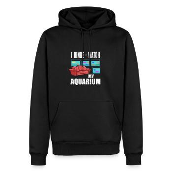 Aquarium Fisch Geschenk - Männer Premium Bio Hoodie - Schwarz - Vorne - Nico (187cm)
