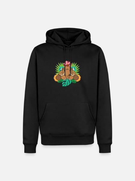 Mammoth - Men’s Premium Organic Hoodie - black