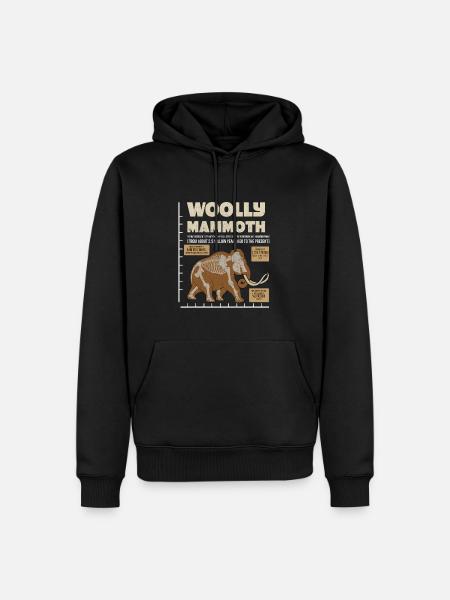 Mammoth - Men’s Premium Organic Hoodie - black