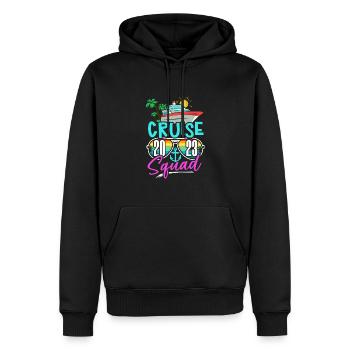 Cruise Cruise Ship Gift - Men’s Premium Organic Hoodie - black - Front - Nico (187cm)