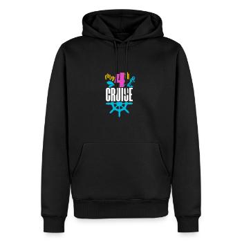 Cruise Cruise Ship Gift - Men’s Premium Organic Hoodie - black - Front - Nico (187cm)