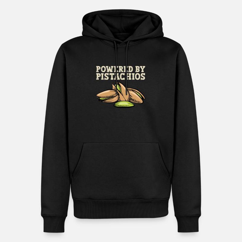 Steak - Männer Premium Bio Hoodie - Schwarz