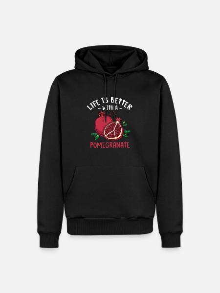 Steak - Men’s Premium Organic Hoodie - black