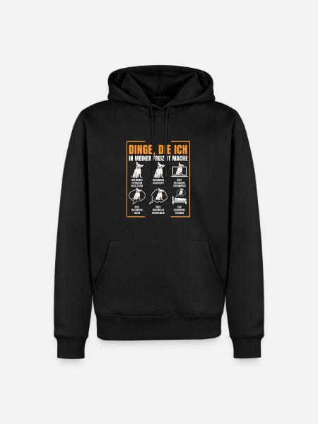 Chihuahua - Männer Premium Bio Hoodie - Schwarz