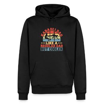 Cadeau pour les amateurs de Kabaddi - Sweat à capuche Premium bio Homme - noir - Devant - Nico (187cm)