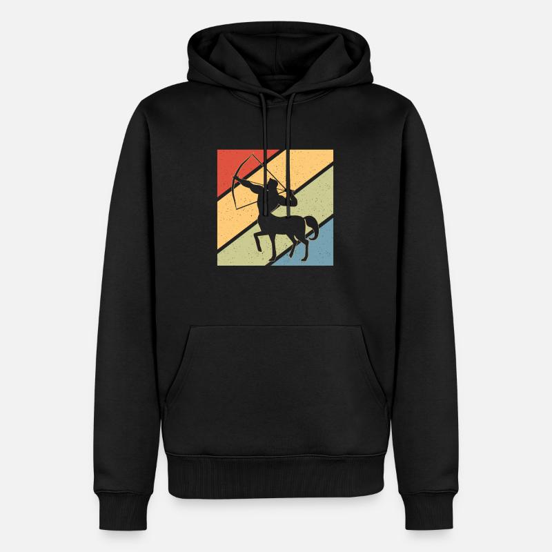 Phönix Zentaur Geschenk - Männer Premium Bio Hoodie - Schwarz