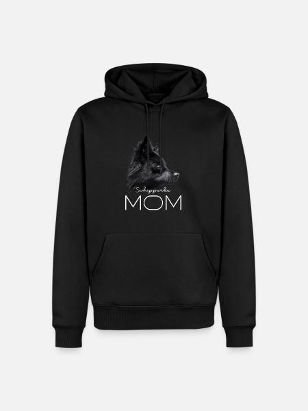 Maman Schipperke - Sweat à capuche Premium bio Homme - noir