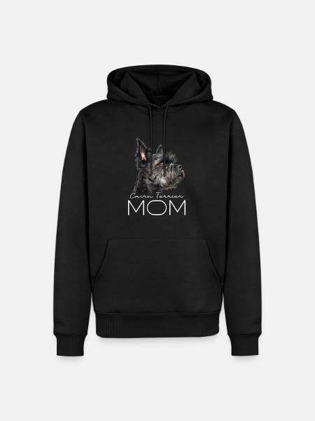 Cairn Terrier Mom - Men’s Premium Organic Hoodie - black