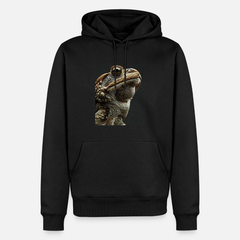 Toad - Men’s Premium Organic Hoodie - black