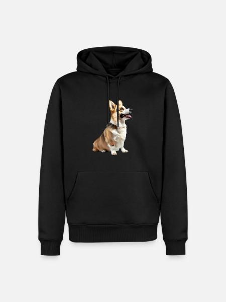 Terrier Welsh Dad - Men’s Premium Organic Hoodie - black