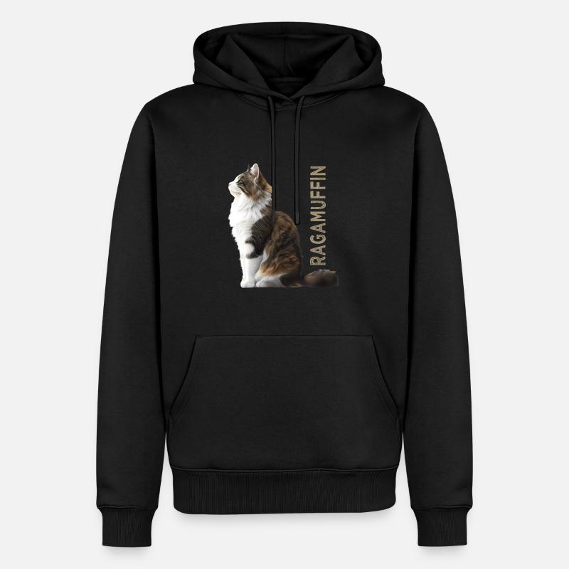 Ragamuffin - Männer Premium Bio Hoodie - Schwarz