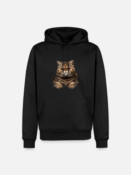 Exotic Shorthair - Men’s Premium Organic Hoodie - black