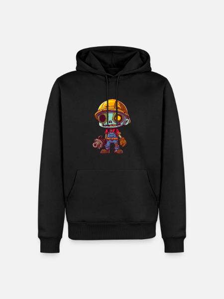 Pipe fitters Halloween - Men’s Premium Organic Hoodie - black